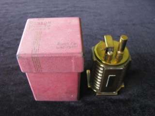 RONSON Touch Tip Lighter   TURRET in box   Rare   1936  