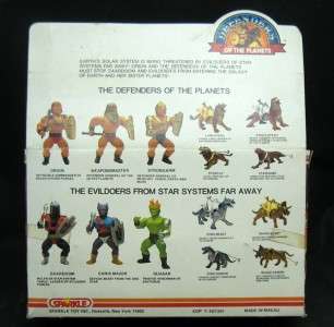 Defenders of the Planet 3 pack Orion Strong Arm  Weapon Master 