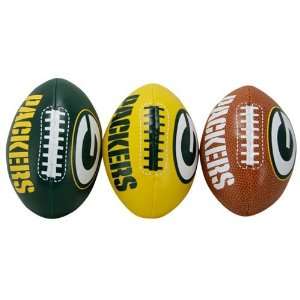   : Green Bay Packers Softee Triple Play 3 Ball Set: Sports & Outdoors