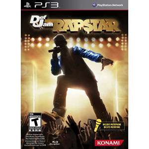 Def Jam Rapstar Bundle Game + Microphone PS3 Konami NEW  