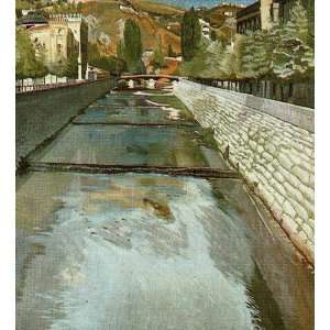   oil paintings   Stanley Spencer   24 x 26 inches   Sarajevo, Bosnia