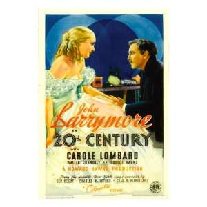Twentieth Century (Aka 20th Century), Carole Lombard, John Barrymore 
