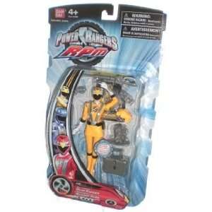   RPM 5 Inch Basic Action Figure Full Throttle Bear Ranger (Yellow
