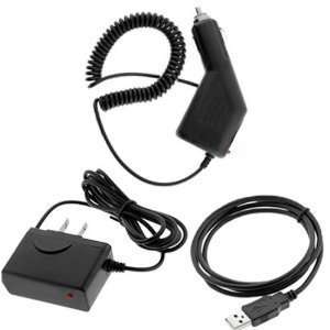  Car+Wall+USB Charger Cable for BlackBerry Bold 9700 9650 