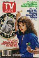 1989 TV GUIDE MAGAZINE KIRSTIE ALLEY & TED DANSON FP  