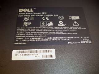 Dell PowerConnect 2216 16 Port 10/100 FE Switch  