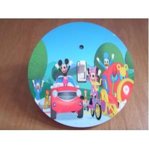  MICKEY MOUSE CLUBHOUSE Light Switch Cover 5 Inch Round (12 