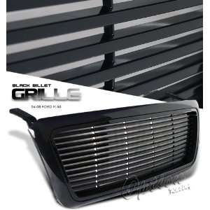 04 05 06 07 08 FORD F150 F 150 PICKUP TRUCK FRONT BLACK BILLET STYLE 