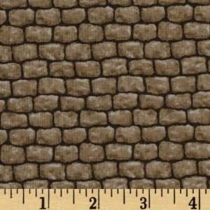  44 Wide Moda Modascapes 2 Bricks Tan Fabric By The Yard 