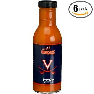   of Virginia Medium Wing Sauce, 12 Ounce Glass Bottles (Pack of 6