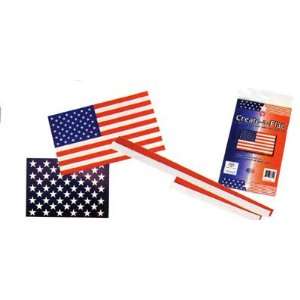  86012 Paper Flag Kit   10 1/4 x 17 (12 sets) Patio, Lawn 