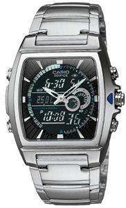 Mens Casio Digital Analog Thermometer Watch EFA120D 1A  