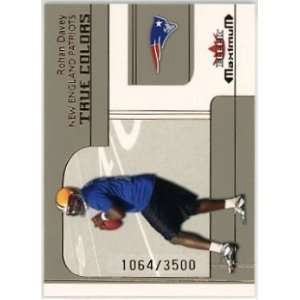 Rohan Davey New England Patriots 2002 Fleer Maximum #265 Rookie 