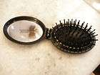 Brand NEW   Avon Shimmering Travel Hair Brush with Mirror and Crystals