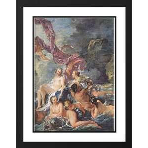  Boucher, Francois 19x24 Framed and Double Matted The 