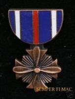 Distinguished Flying Cross MEDAL DFC HAT PIN US NAVY MARINES COAST 