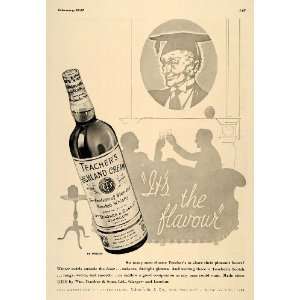  1937 Ad Teachers Highland Cream Blended Scotch Whiskey 