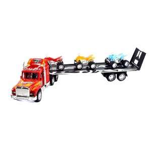  556 Champion Super Power Truck Trailer Toy: Toys & Games