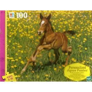  Junior Puzzle Baby Foal 100pc Jigsaw Puzzle: Toys 