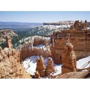  Pinnacles and Rock Formations Caused by Erosion, in the Bryce 