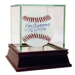  Jim Bunning Autographed PG 6/21/64 MLB Baseball (MLB 