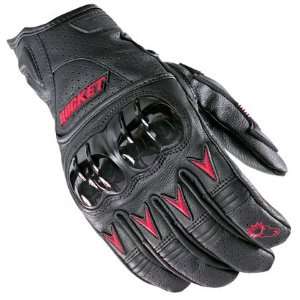  Joe Rocket Super Stock Leather Motorcycle Glove Black and 