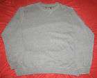 New Mens Eddie Bauer Gray Long Sleeve Pull Over Sweat