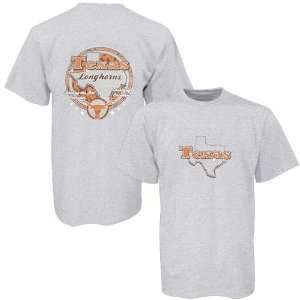  Texas Longhorns Ash Star T shirt