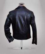 Nicolas Cage Ghost Rider Biker Black Leather Jacket  