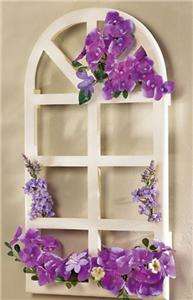 SHABBY CHIC STYLE DECOR WINDOW FRAME WALL HANGING NEW  