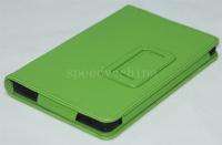 Green Stand Folio PU Leather Case Cover For  Kindle Fire 7 