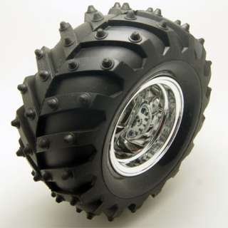 10 RC Bigfoot monster car Truck rubber tires tyre,Plastic wheel rim 