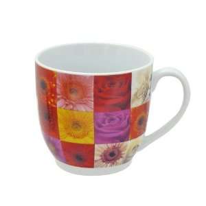 Tracey Porter 0701231 Boxed Flowers Mug   Pack of 4:  
