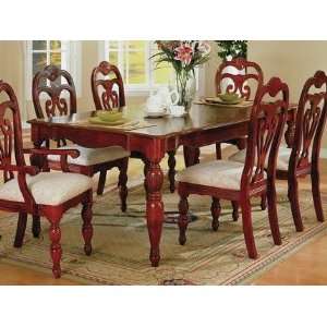  Cherry Finish Dining Table: Furniture & Decor