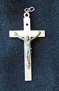 VINTAGE Jesus Christ Crucifix Cross MADE IN ITALY NICE  