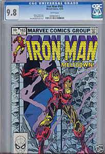 Iron Man 165 CGC 9.8 1982 Marvel Comic  Meltdown  