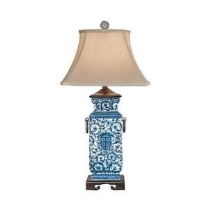  Blue White Heralds Lamp Table Lamp By Wildwood Lamps: Home 