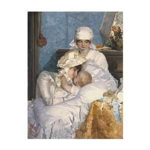  Ferenc Innocent   Motherly Love Giclee Canvas: Home 