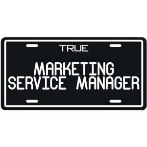 New  True Marketing Service Manager  License Plate Occupations 