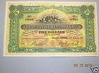 Copy 1941 $5 Hong Kong India Replica Currency Money
