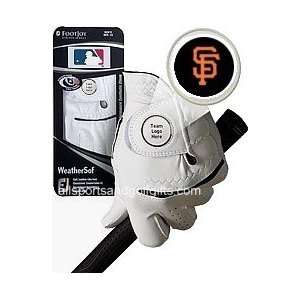 San Francisco Giants FootJoy WeatherSof Golf Gloves 6 Pack:  