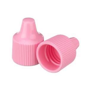 Wheaton W242511  X Pink Polypropylene Dropping Bottle Cap for 15mm Tip 