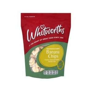 Whitworths Banana Chips 125G x 4 Grocery & Gourmet Food