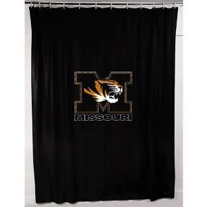  Sports Coverage Missouri Tigers Shower Curtain: Sports 