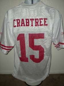 NEW IRREGULAR Michael Crabtree #15 San Francisco 49ers MENS Medium 
