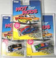 1994 TYCO HP7 Hot Rods Chevy Chevy Ford Slot Car MOC A+  