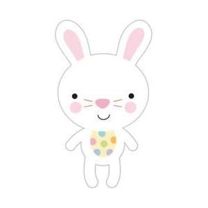   Cardstock Stickers Honey Bunny; 12 Items/Order Arts, Crafts & Sewing