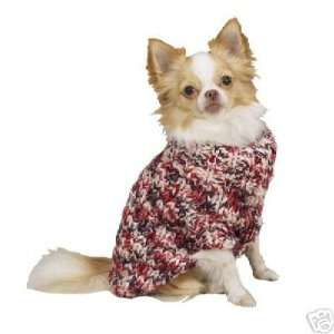  Zack & Zoey Chunky Knit Dog Coat Sweater LARGE: Kitchen 