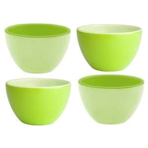  Zak Designs Tonal Greens 4 Piece Mini Bowl Set: Kitchen 