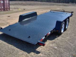 18 steel tilt deck equipment car hauler trailer NEW hyd  